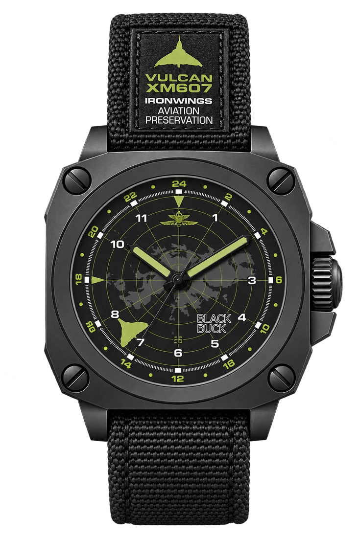 Vulcan XM607 Black Buck watch